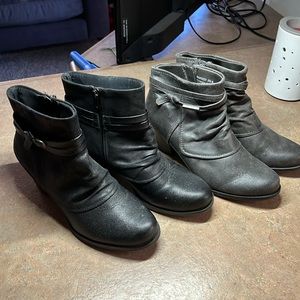 Baretraps Ankle Boots 2 pair